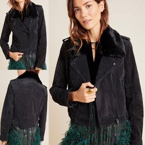 {SOLD} NWT ✨BLANK NYC✨ real suede Motto Jacket